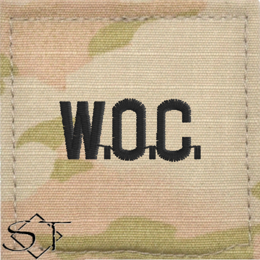 Army Rank Insignia-WOC Warrant Officer Candidate Velcro